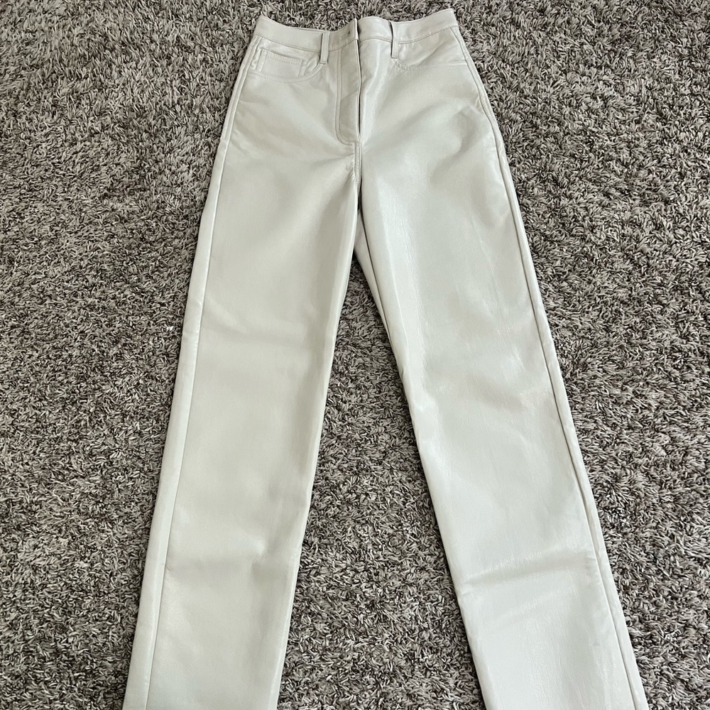 Aritzia Melina Super High Rise Vegan Leather